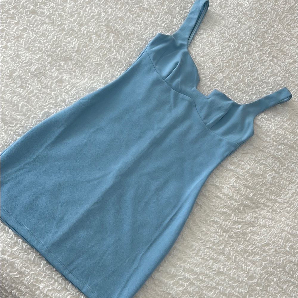 Hello Molly Women's Blue mini dress